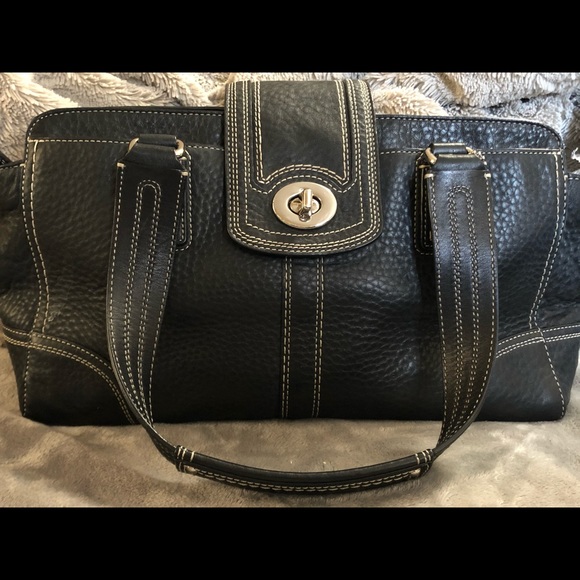 COACH Vintage Leather Handbag - Picture 1 of 14